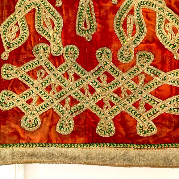 AUTHENTIC VINTAGE TIBETAN VEST - Picture 6 of 8